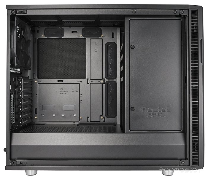 Корпус Fractal Design Define R6 TG Blackout Edition Black, фото 15