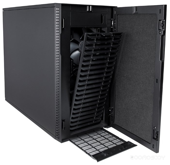 Корпус Fractal Design Define R6 TG Blackout Edition Black, фото 9