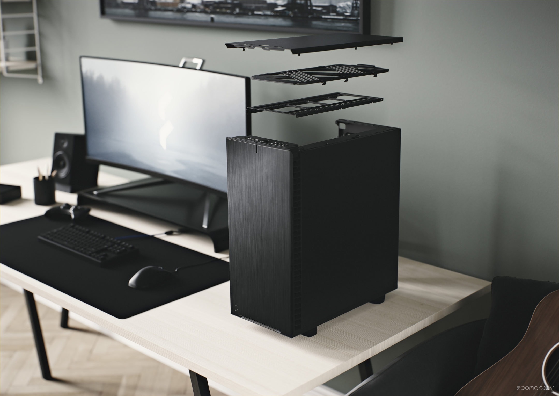 Корпус Fractal Design Define 7 Compact White FD-C-DEF7C-05, фото 10