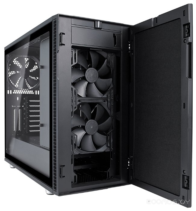 Корпус Fractal Design Define R6 TG Blackout Edition Black, фото 22
