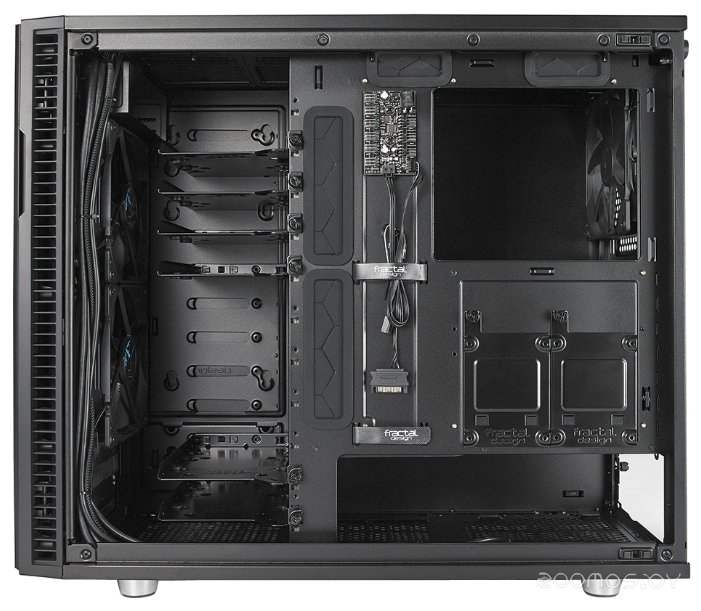 Корпус Fractal Design Define R6 TG Blackout Edition Black, фото 23