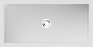 Кухонная мойка Omoikiri Mikura 91 WH-Glossy (белый глянцевый)