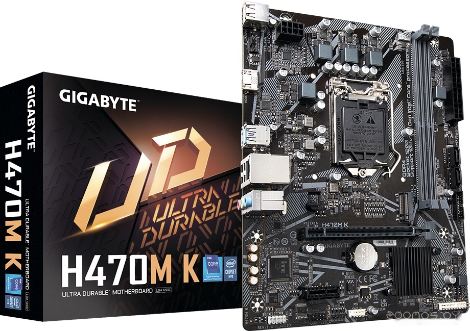Материнская плата Gigabyte H470M K (rev. 1.0), фото 3