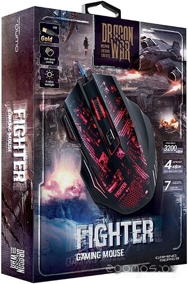 Игровая мышь Qumo Dragon War Fighter, фото 3