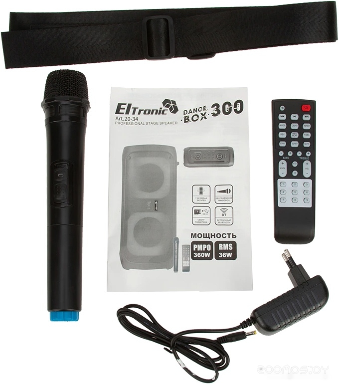 Колонка для вечеринок Eltronic 20-34 Dance Box 300, фото 6