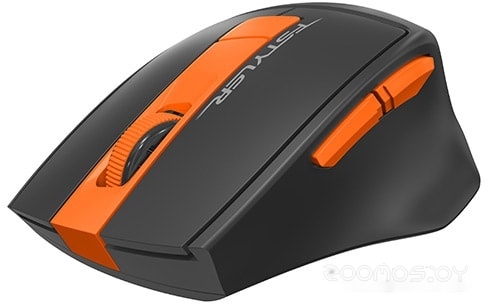 Мышь A4Tech Fstyler FG30S (серый/оранжевый), фото 3