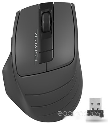 Мышь A4Tech Fstyler FG30S (серый), фото 2
