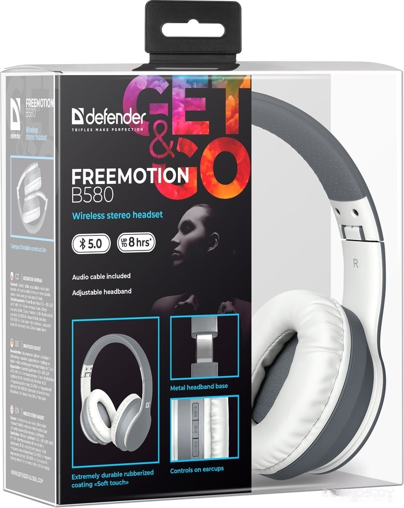Наушники Defender FreeMotion B580 (серый), фото 3