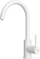 Смеситель Omoikiri SHINAGAWA 2 Plus-WH (белый)