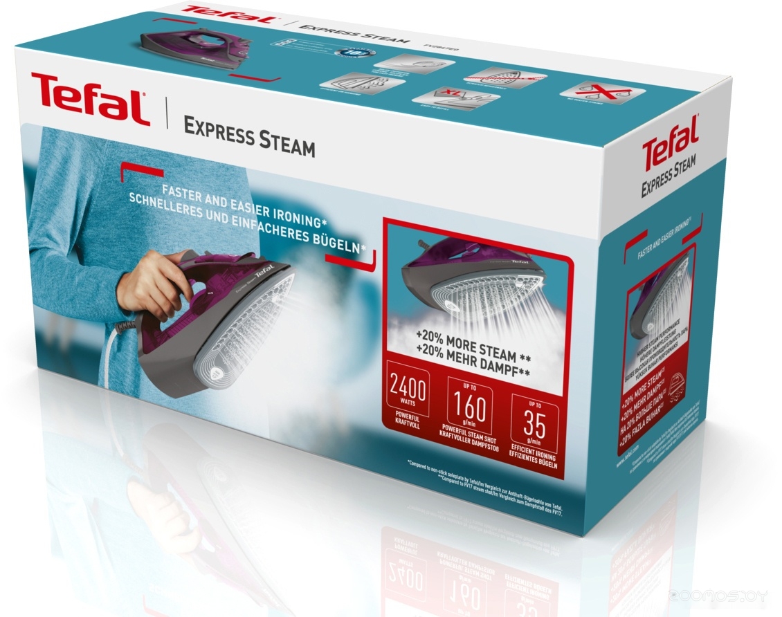 Утюг Tefal Express Steam FV2847E0, фото 5