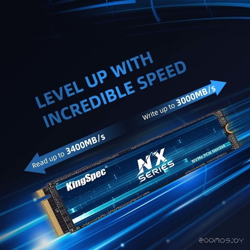 SSD KingSpec NX-128-2280 128GB, фото 4