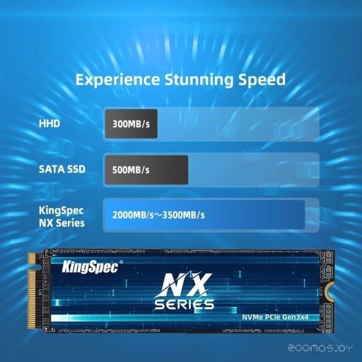 SSD KingSpec NX-256-2280 256GB, фото 1
