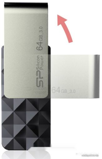 USB Flash Silicon Power Blaze B30 64GB (SP064GBUF3B30V1K)