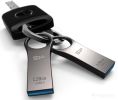 USB Flash Silicon Power Jewel J80 128GB (серебристый)