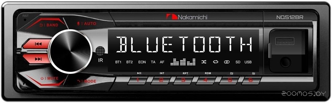 USB-магнитола Nakamichi NQ512BR