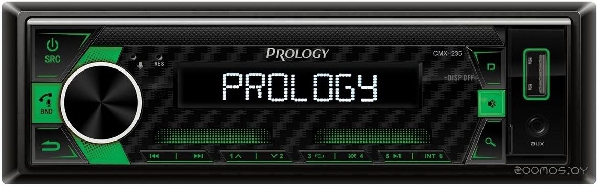 USB-магнитола Prology CMX-235 с парковочными радарами