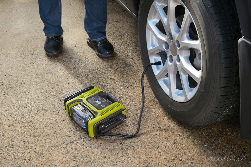 Автомобильный компрессор Ryobi R18MI-0 (без аккумулятора), фото 6