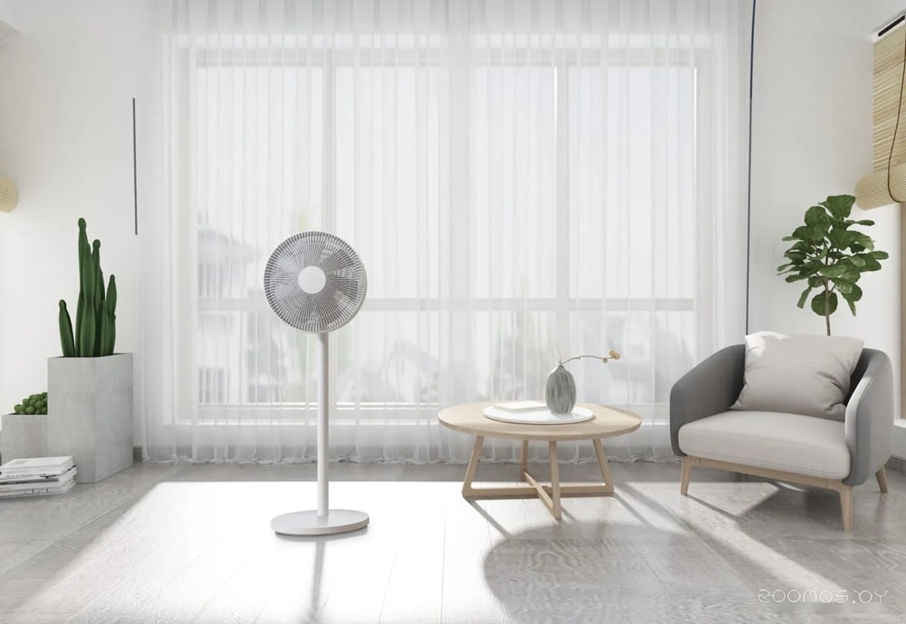 Вентилятор Xiaomi Mi Smart Standing Fan 2 Lite JLLDS01XY (международная версия), фото 8
