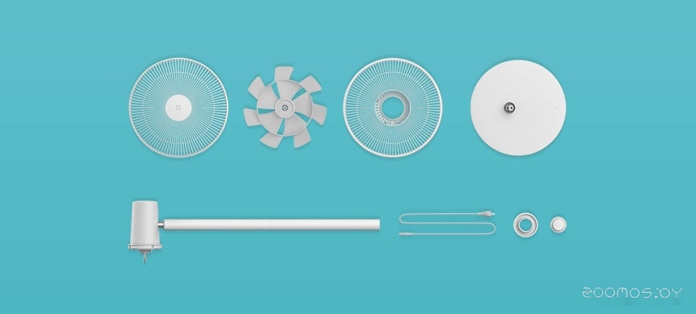 Вентилятор Xiaomi Mi Smart Standing Fan 2 BPLDS02DM (международная версия), фото 4