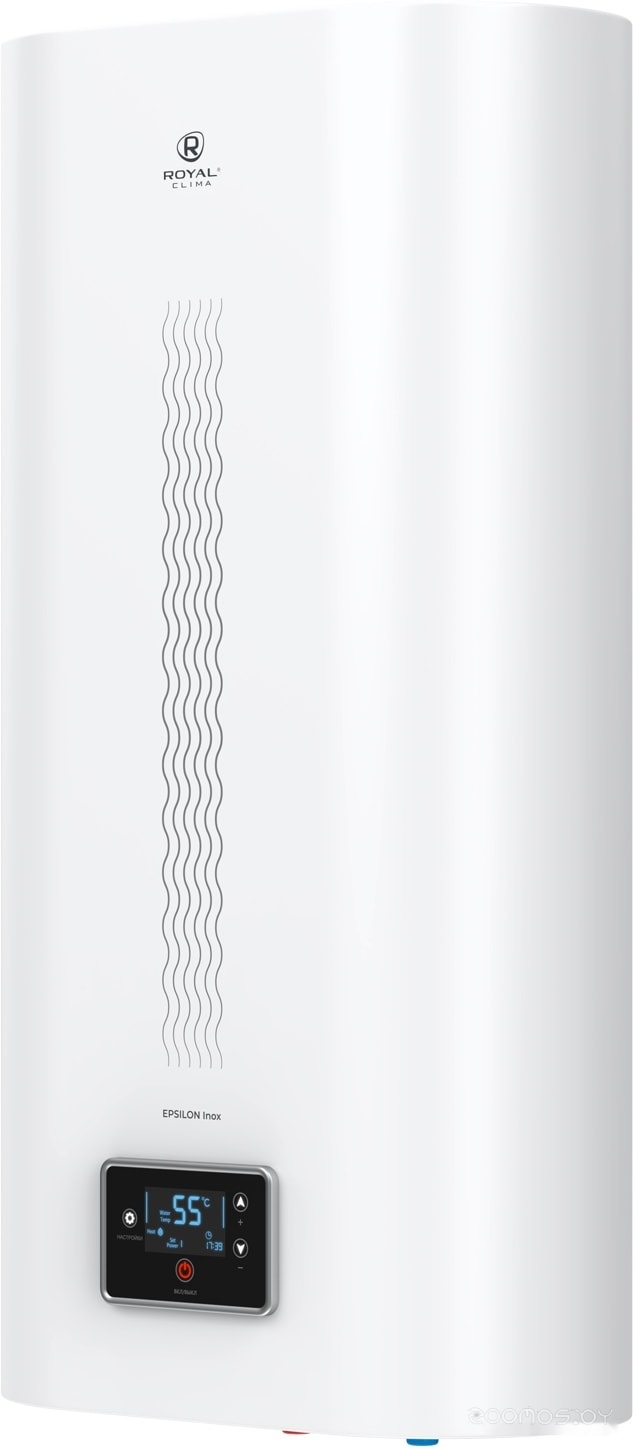 Накопительный электрический водонагреватель Royal Clima Epsilon Inox RWH-EP100-FS, фото 3