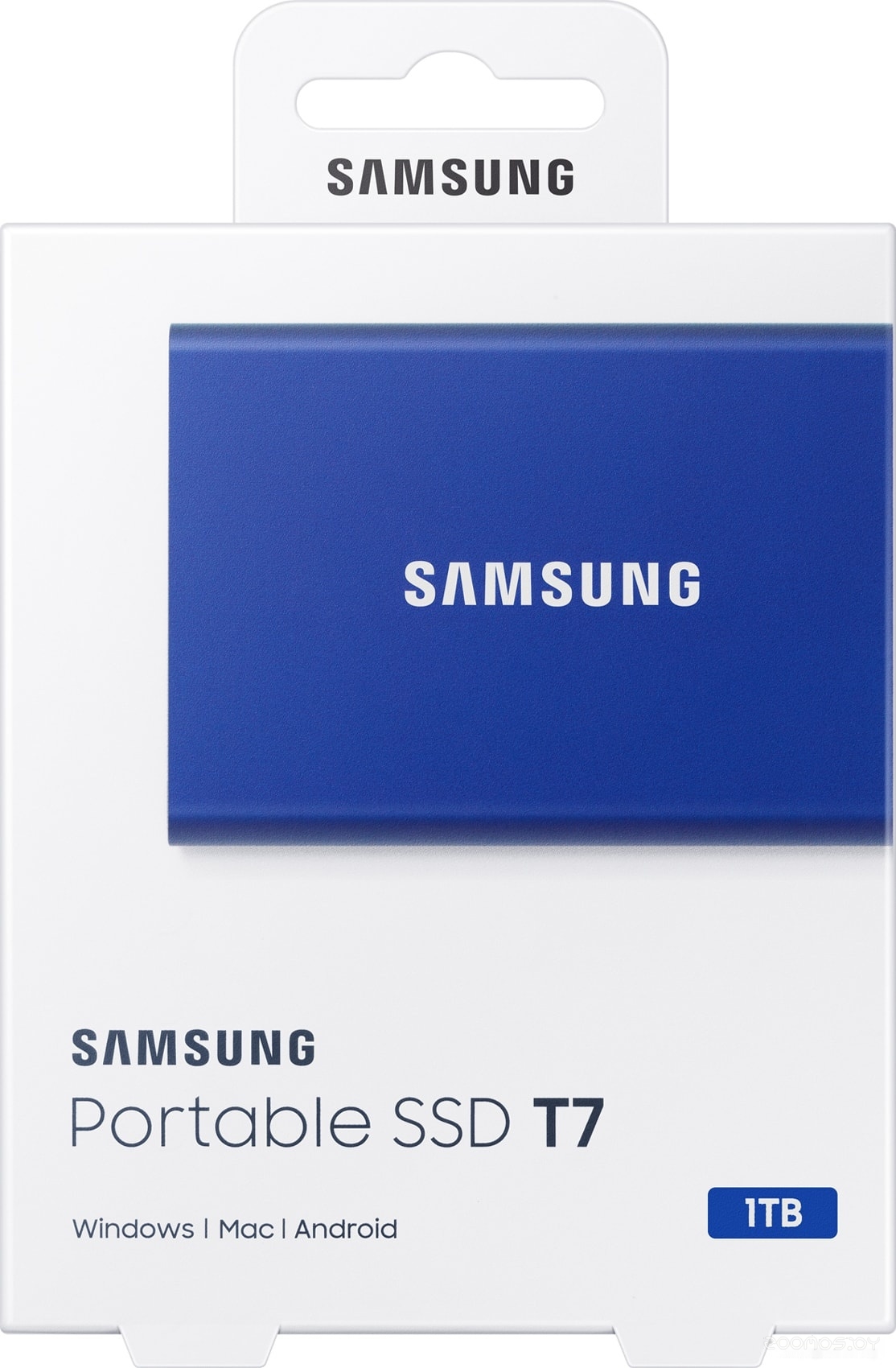 Внешний накопитель Samsung T7 2TB (синий), фото 9