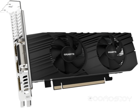 Видеокарта Gigabyte GeForce GTX 1650 D6 Low Profile 4G, фото 6