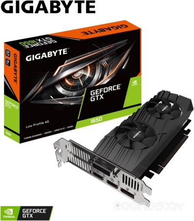 Видеокарта Gigabyte GeForce GTX 1650 D6 Low Profile 4G, фото 7