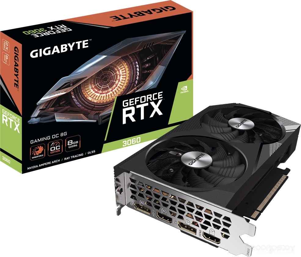 Видеокарта Gigabyte GeForce RTX 3060 Gaming OC 8G GV-N3060GAMING OC-8GD, фото 2