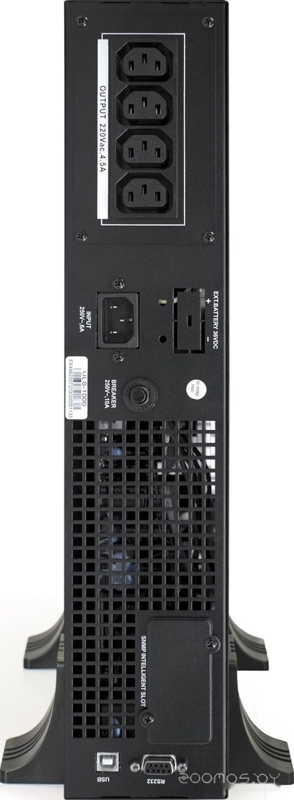 Источник бесперебойного питания Exegate PowerExpert ULS-1000.LCD.AVR.C13.USB.RS232.SNMP.2U, фото 3