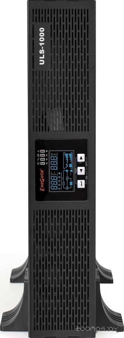 Источник бесперебойного питания Exegate PowerExpert ULS-1000.LCD.AVR.C13.USB.RS232.SNMP.2U, фото 2