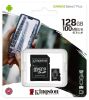 Карта памяти Kingston Canvas Select Plus microSDXC 128GB