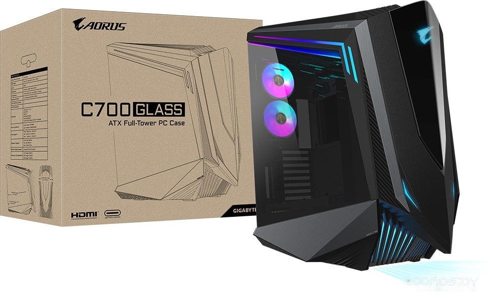 Корпус Gigabyte Aorus C700 Glass, фото 10