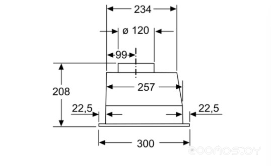 Вытяжка Bosch DLN53AA50, фото 4