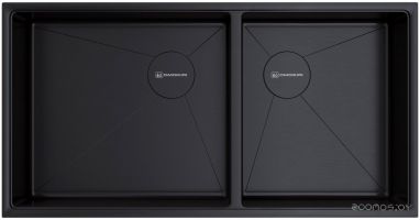Кухонная мойка Omoikiri Taki 85-2-LB-U/IF Side GB (графит)