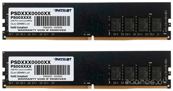 Оперативная память Patriot Signature Line 2x16GB DDR4 PC4-25600 PSD432G3200K, фото 1