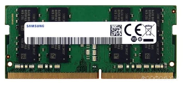 Оперативная память Samsung 32GB DDR4 SODIMM PC4-25600 M471A4G43AB1-CWE, фото 1