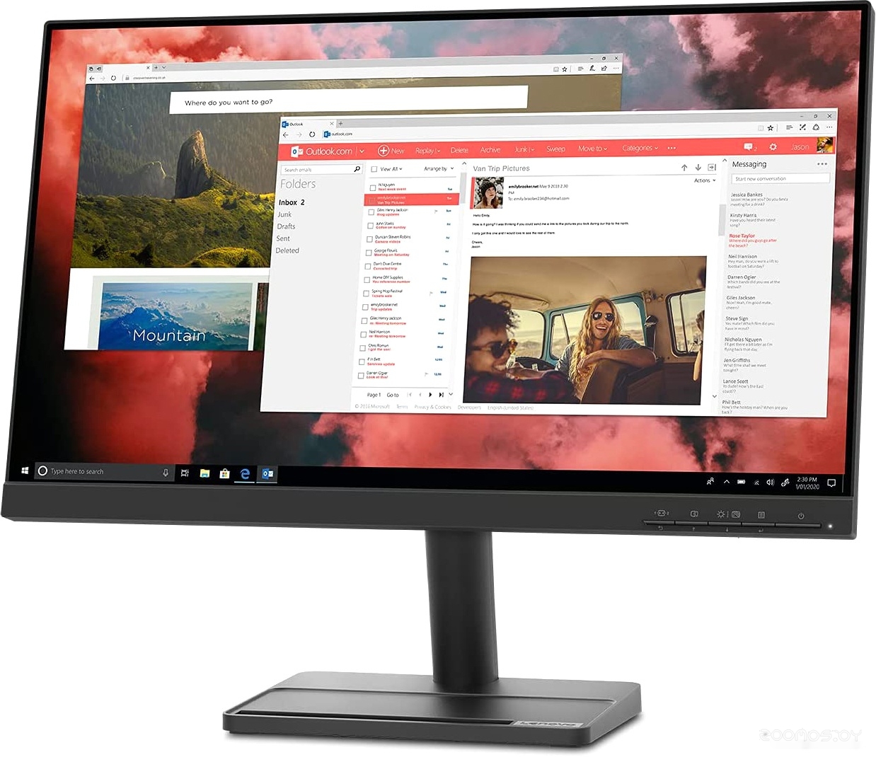 Монитор Lenovo L22e-30 66CBKAC1EU, фото 7