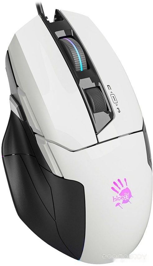 Игровая мышь A4Tech Bloody W70 Max (белый), фото 2