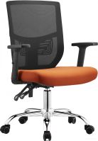 Кресло Mio Tesoro Lisa-M (черный/оранжевый)