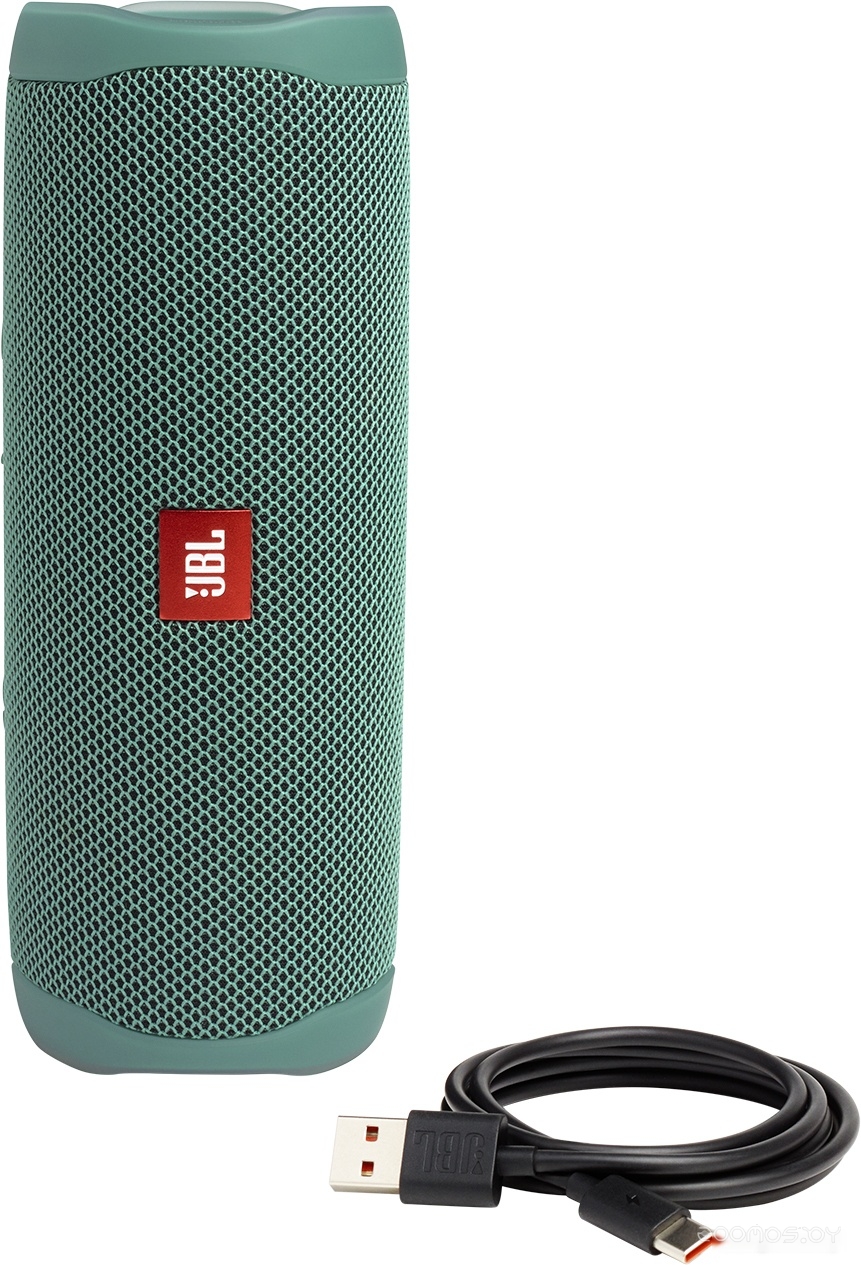 Беспроводная колонка JBL Flip 5 Eco Edition (зеленый), фото 5