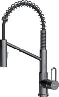 Смеситель Omoikiri Mikawa 2 Plus-SB-GM 4994454 (вороненая сталь)