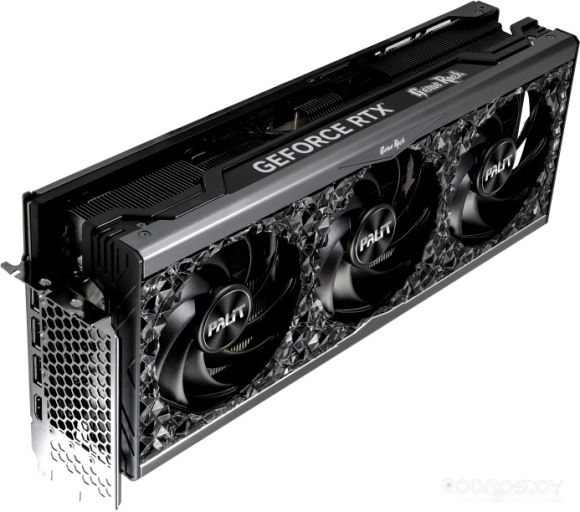 Видеокарта PALIT GeForce RTX 4090 GameRock OmniBlack 24G NED4090019SB-1020Q, фото 1