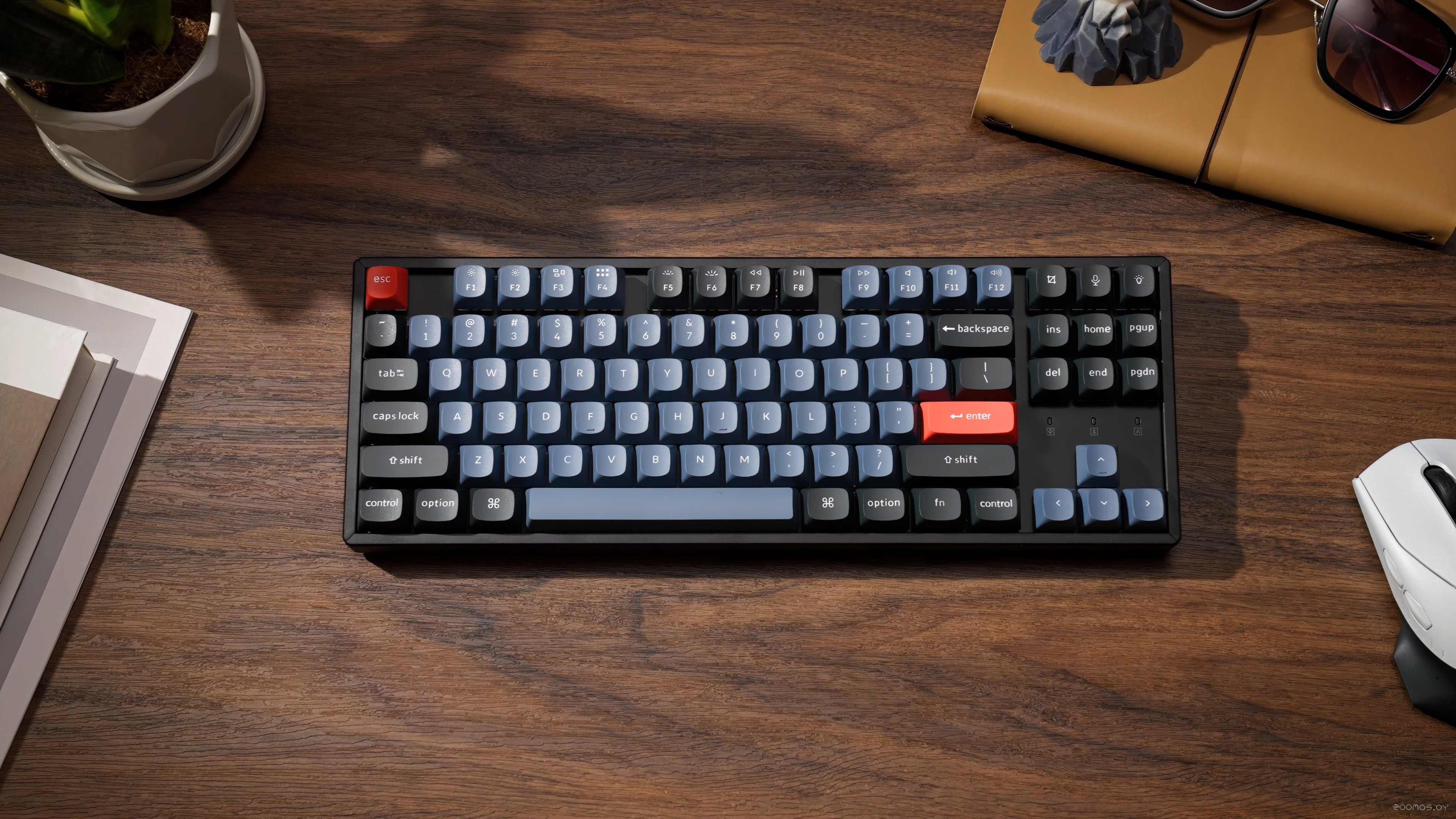 Клавиатура Keychron K8 Pro Wireless RGB K8P-J3-RU (Gateron G Pro Brown), фото 4