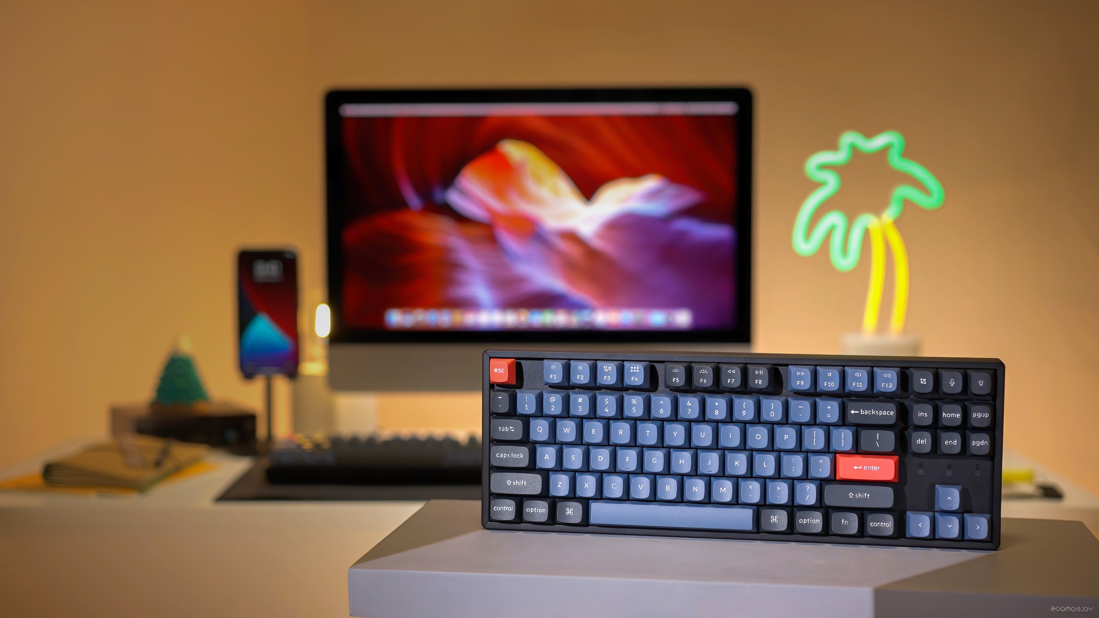 Клавиатура Keychron K8 Pro Wireless RGB K8P-J3-RU (Gateron G Pro Brown), фото 5