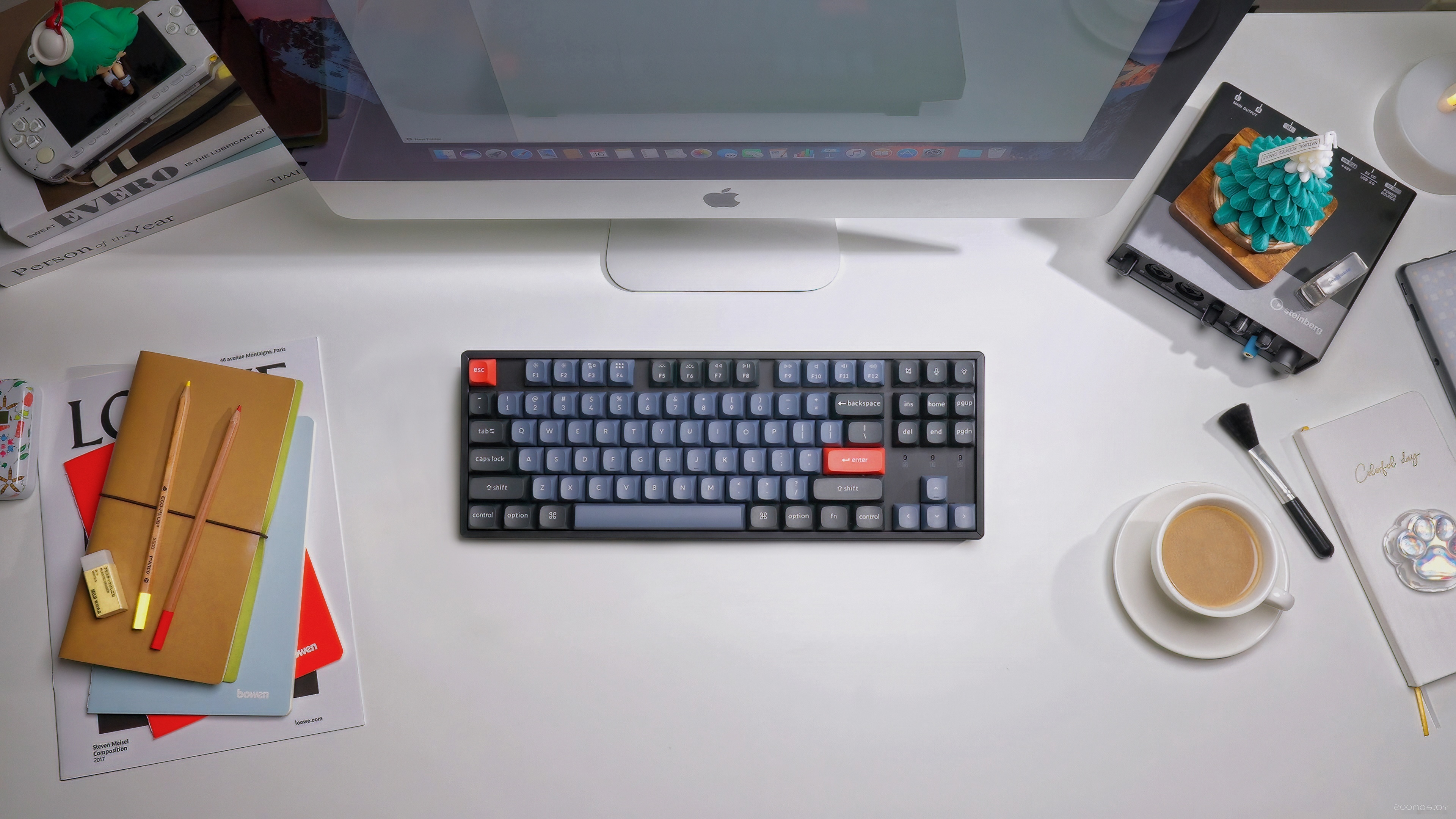 Клавиатура Keychron K8 Pro Wireless RGB K8P-J3-RU (Gateron G Pro Brown), фото 3