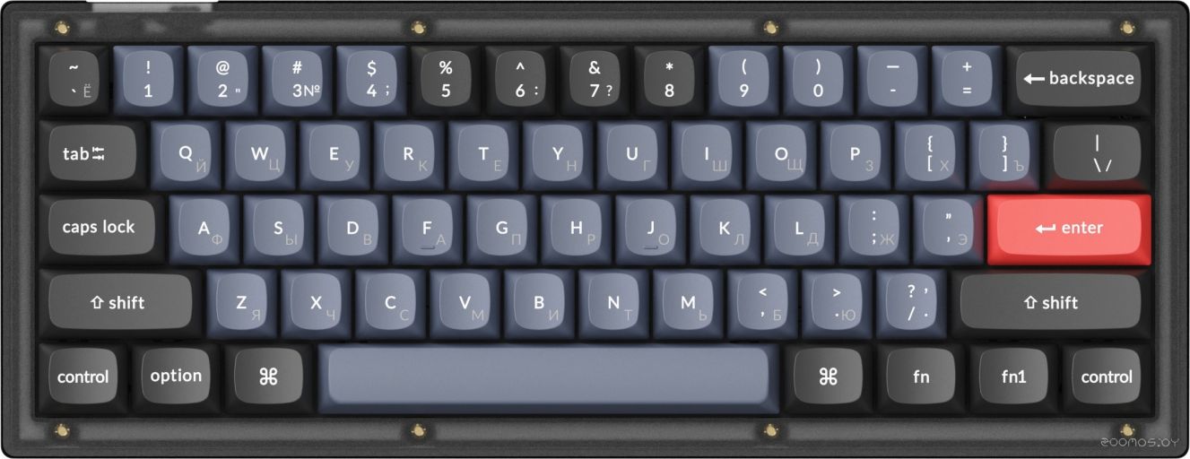 Клавиатура Keychron V4 RGB V4-A3-RU (Keychron K Pro Brown), фото 1