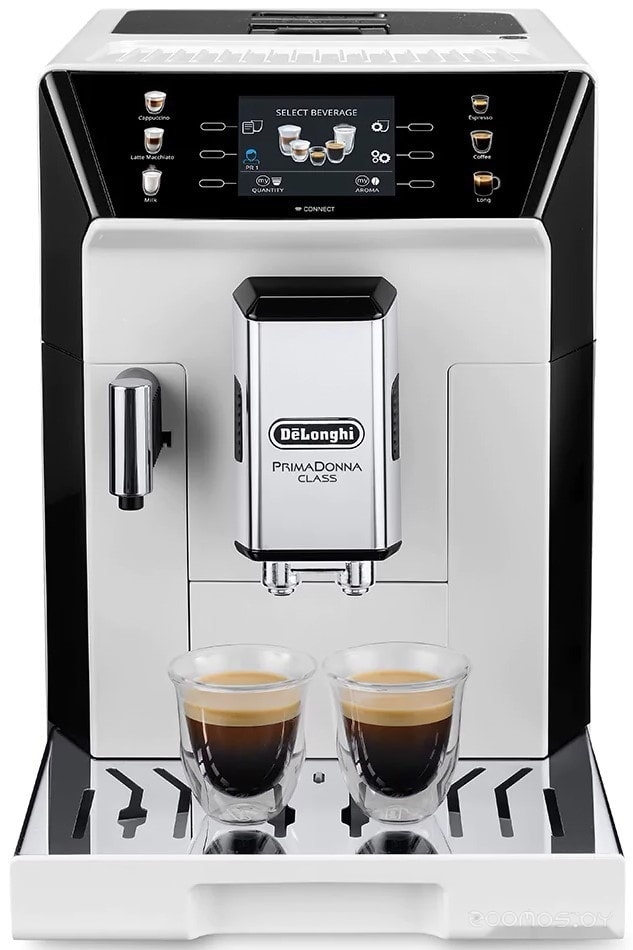 Эспрессо кофемашина Delonghi PrimaDonna Class Evo ECAM550.65.W, фото 2