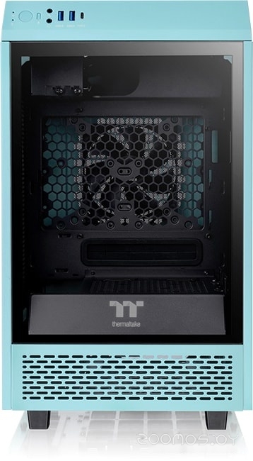 Корпус Thermaltake The Tower 100 Mini Turquoise CA-1R3-00SBWN-00, фото 2