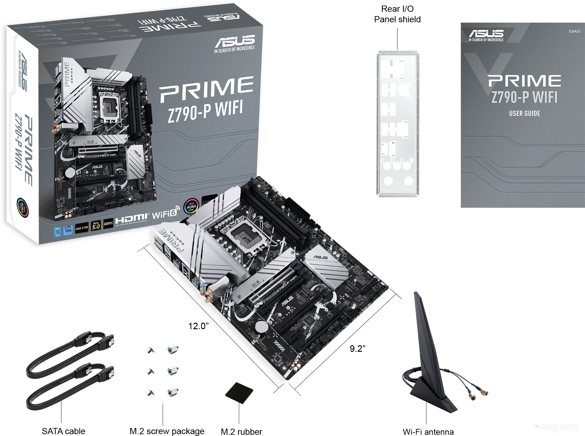 Материнская плата Asus Prime Z790-P WiFi, фото 2