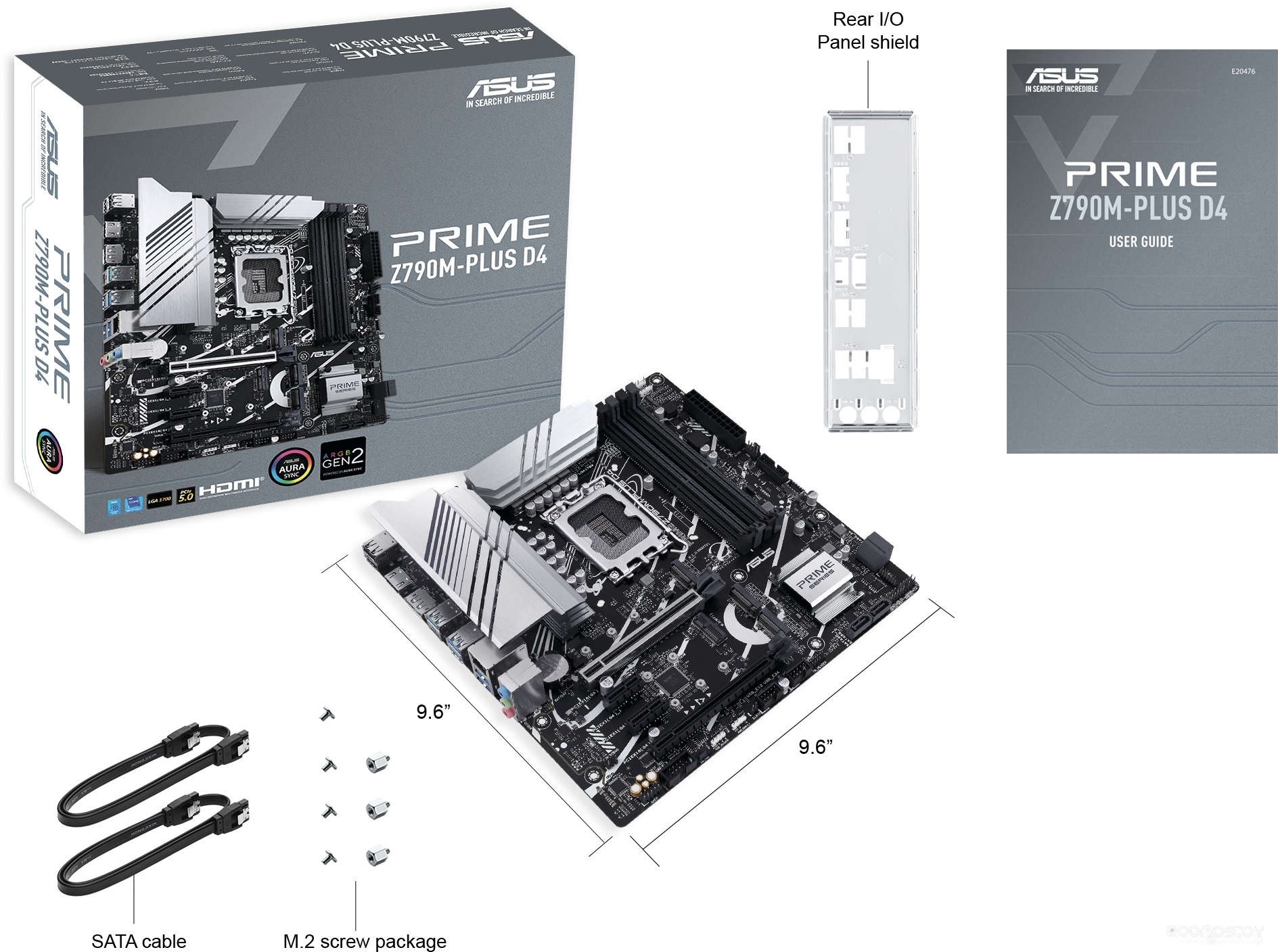 Материнская плата Asus Prime Z790M-PLUS D4, фото 2